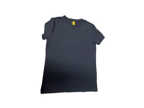 Polera Cuello en V Hombre Manga Corta Algodón