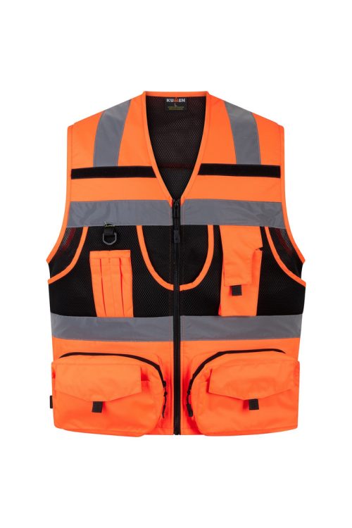 Chaleco Minero Fluor Kumen Adulto