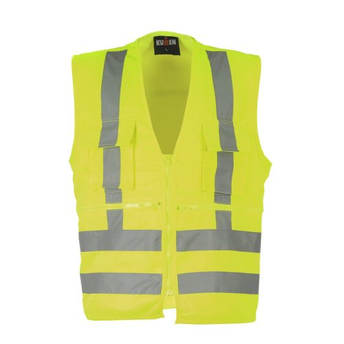 Chaleco Geólogo 360° Poplin Amarillo