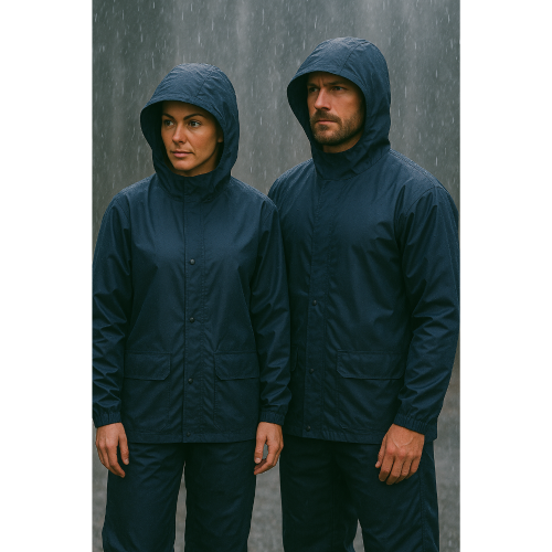 Traje De Agua Azul 100% Impermeable